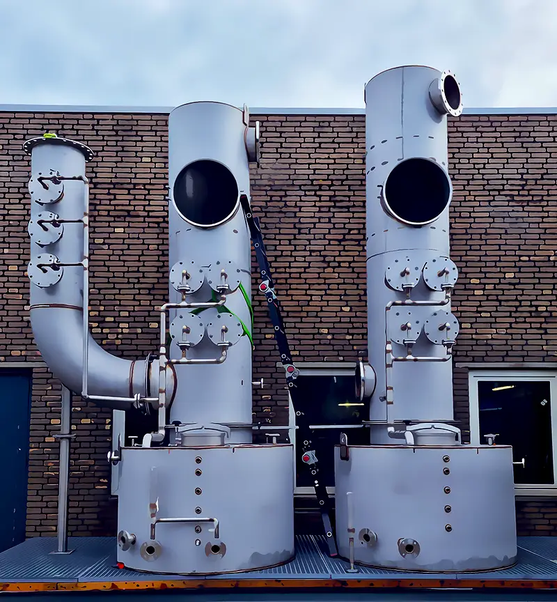 Industriële scrubber